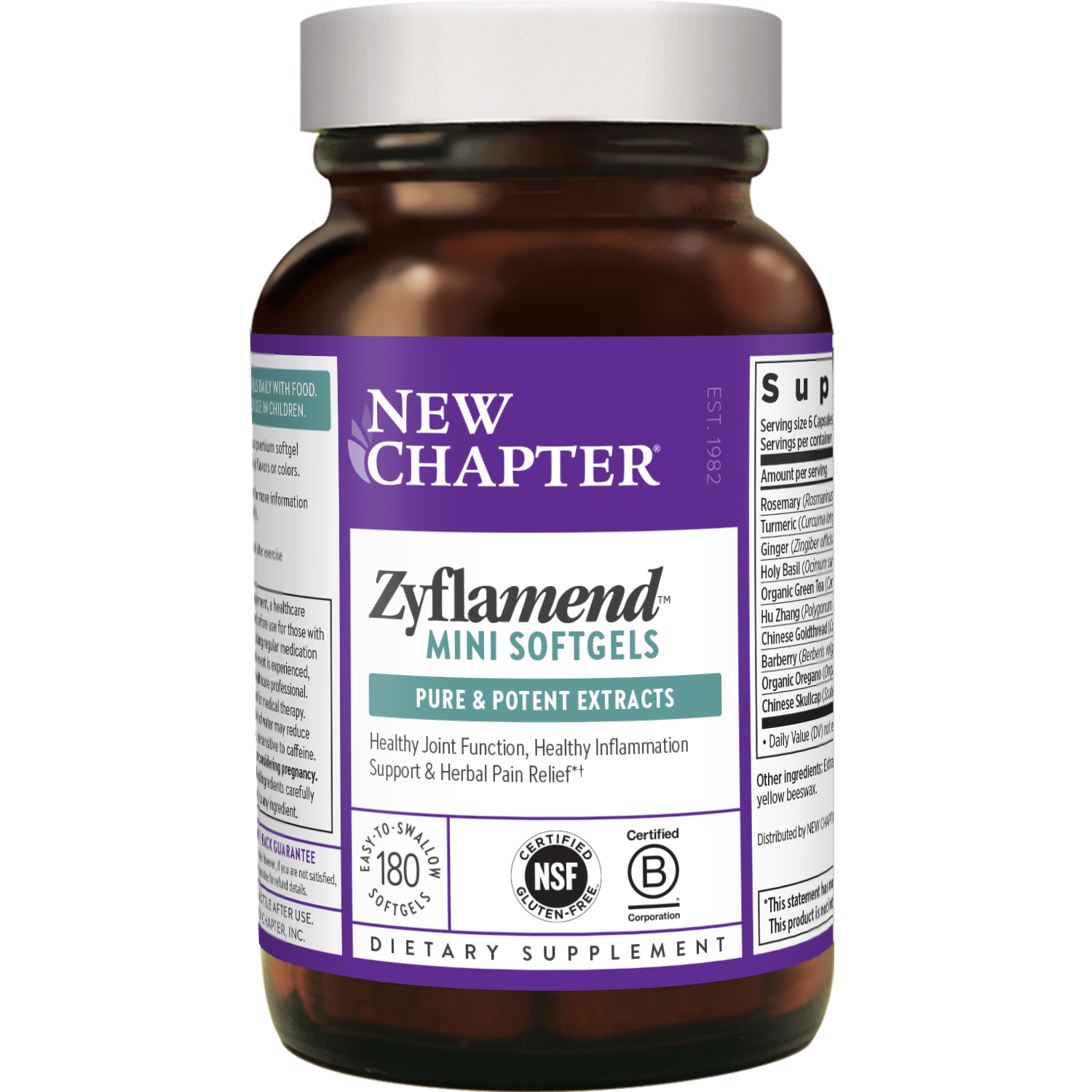 Zyflamend Mini Softgels 180 Count (image for) Zyflamend Mini Softgels 180 Count