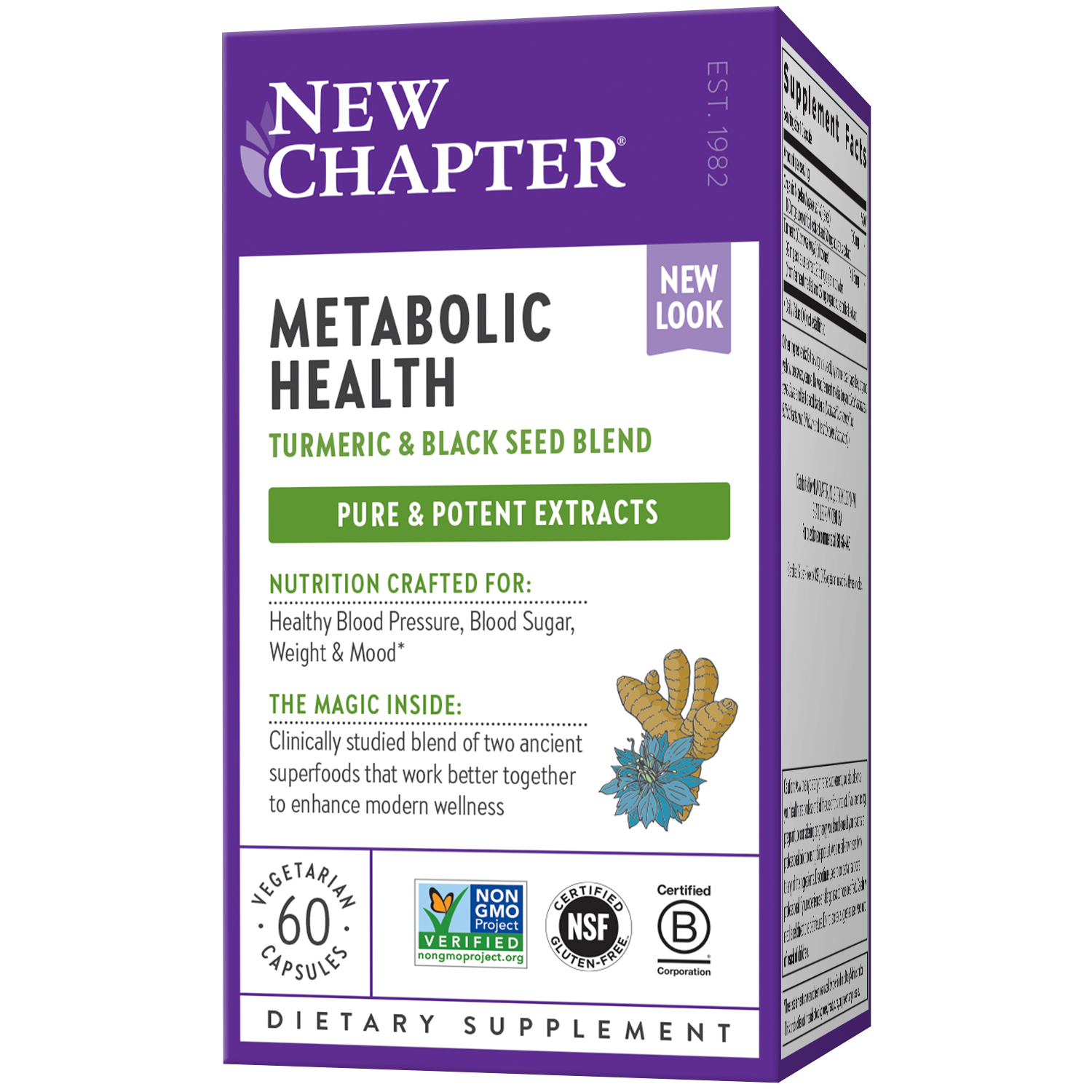 Metabolic Health 60 Vegetarian Capsules (image for) Metabolic Health 60 Vegetarian Capsules